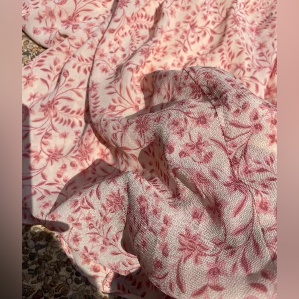 Reformation Maven Dress in Corrine Floral Pink Maxi Dress, 2 4 6 - Picture 12 of 14
